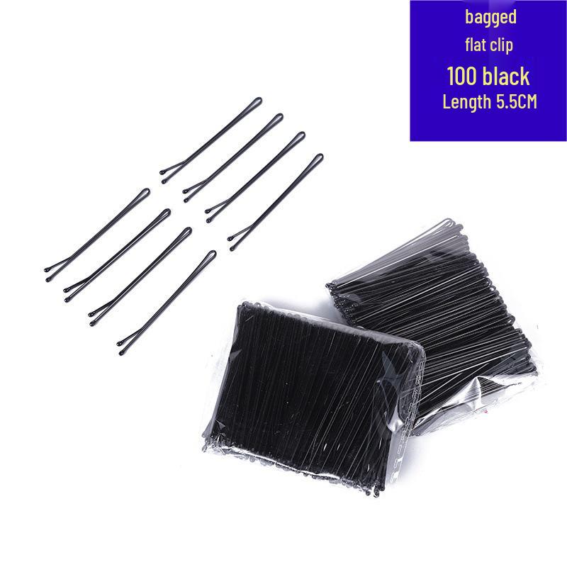 Schwarze U-förmige Haarnadeln: Kleine Baby-Haarspangen für Maskenbildner und Haaraccessoires