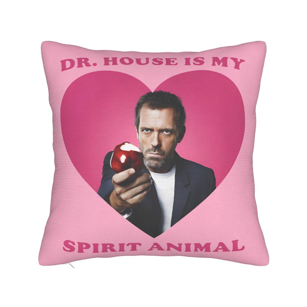 House MD Pillowcase Polyester Cushion Cover Decor Dr House Use it Throw Pillow Case Cover Sofa Zipper cm