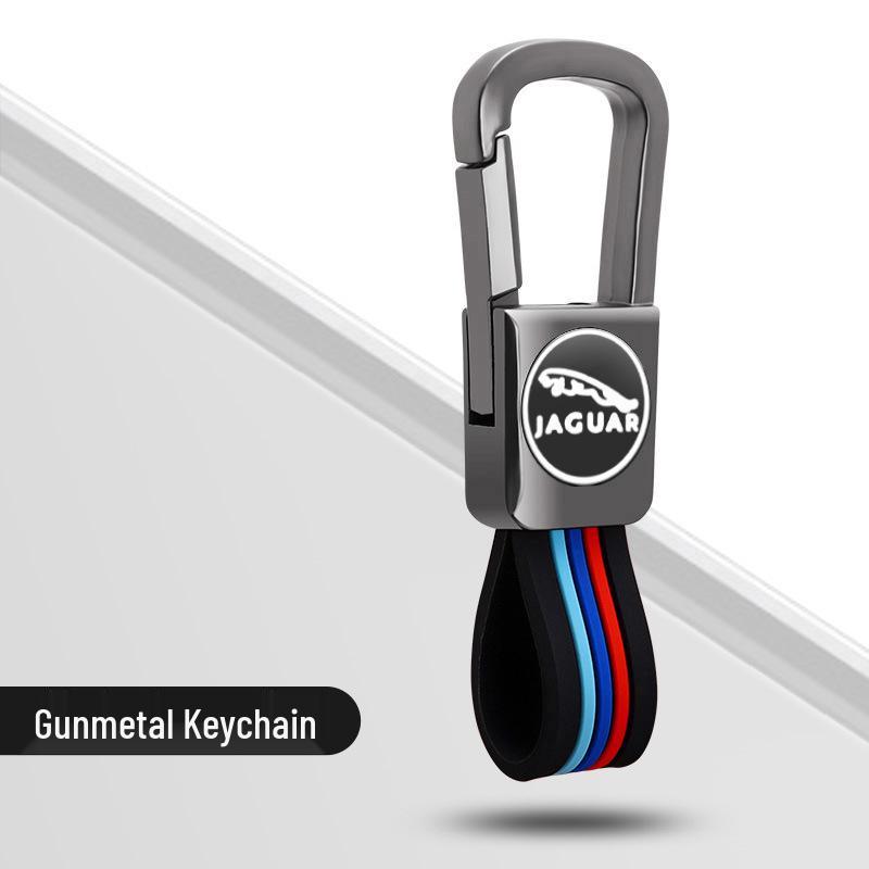 Compatible Jaguar Key Case for 22 Models: XEL, XFL, F-PACE, E-PACE, XF - Metal Shell, Key Set, Buckle Included
