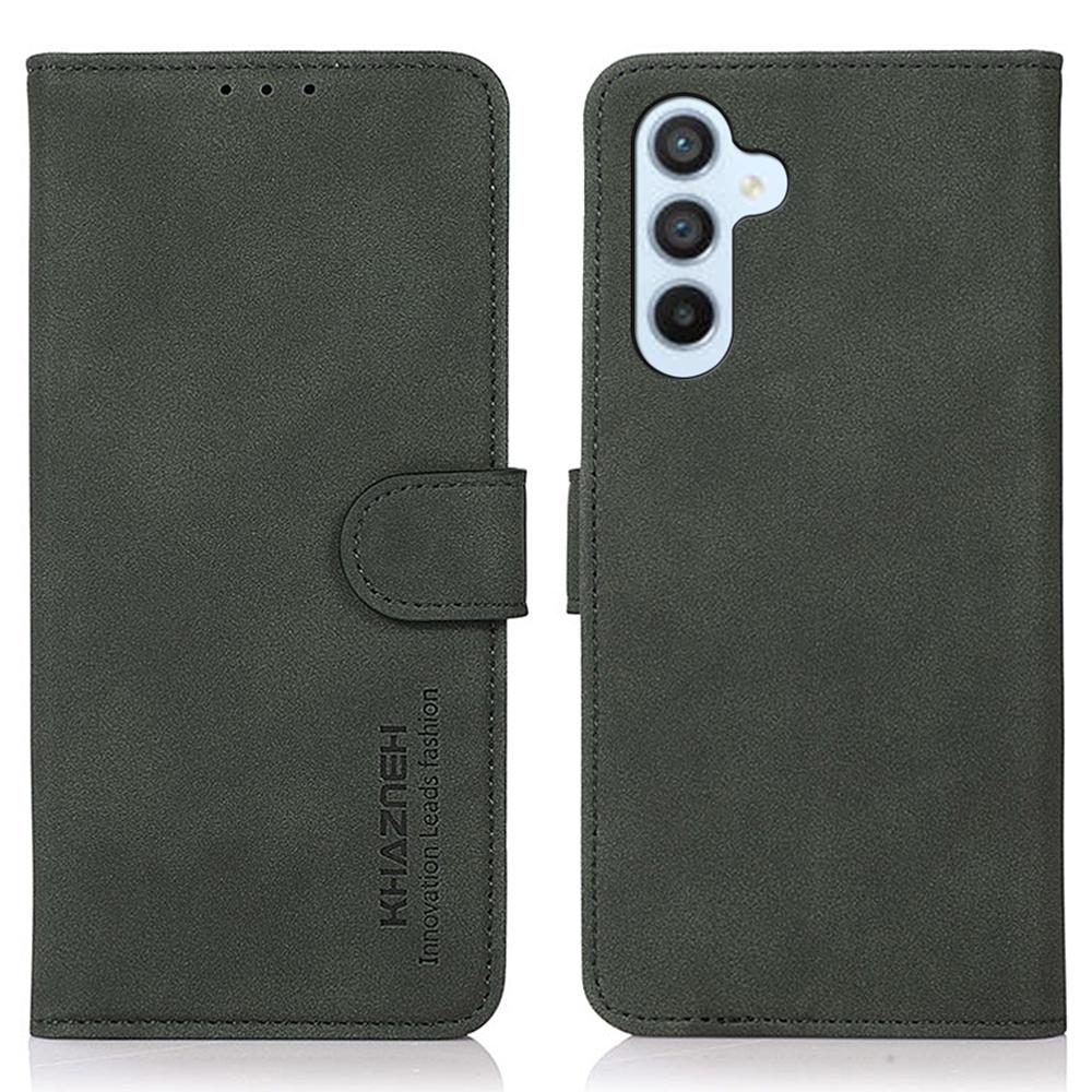 KHAZNEH For Samsung Galaxy S25 FE Case PU Leather Wallet Stand Phone Cover