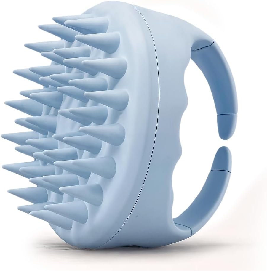 

Durable And Safe Hair Scalp Massager Shampoo Brush Scalp Exfoliator For Dandruff Removal For Hair Growth Wet Dry Scalp Exfoliator Brush
