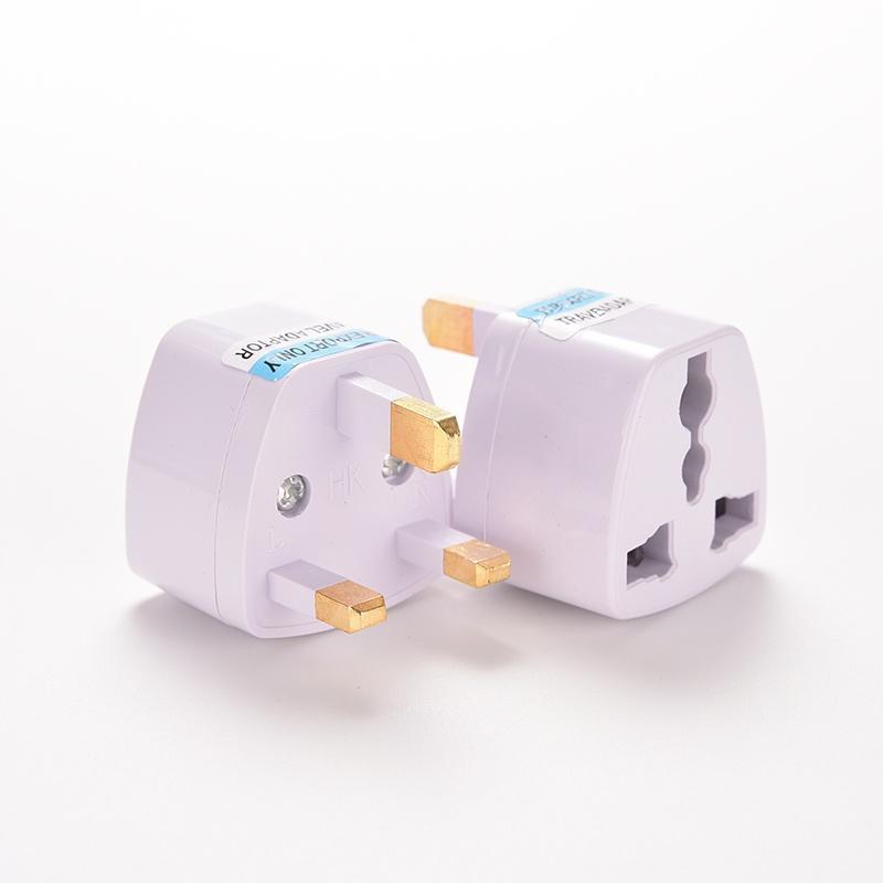 US EU AU To UK United Kingdom Wall Power Plug Travel Adapter Adaptor Convertor