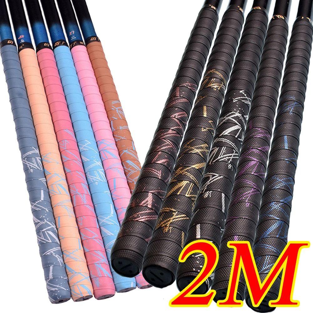 Anti-slip Racket Handle Wrap 2M Anti-skid Grip Tape New Racket Grips Sweat Band  Fishing Rod
