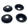 LandTank 4 Vacuum Diaphragms Compatible with KPS ZR400, ZRX400, EL250, Eliminator ZL250LX/ ZZR-250/EX250, GPX-250R, YM FZ400 Carburetor 43028-1080