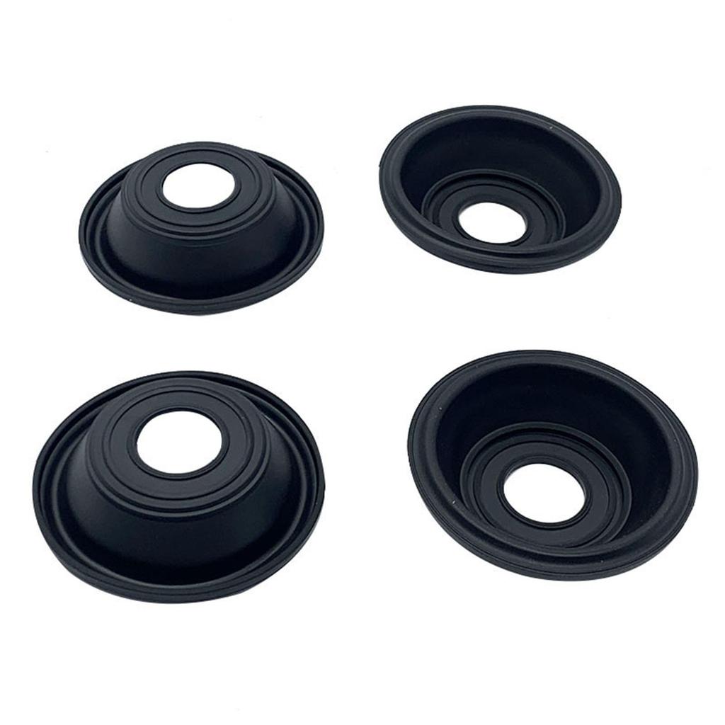 LandTank 4 Vacuum Diaphragms Compatible with KPS ZR400, ZRX400, EL250, Eliminator ZL250LX/ ZZR-250/EX250, GPX-250R, YM FZ400 Carburetor 43028-1080