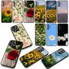 Lavender Daisy Sunflower Rose Flower for Motorola Moto G54 G05 G24 G55 G75 G85 G15 G57 G86 Power Edge 50 30 Fusion Neo Pro Case