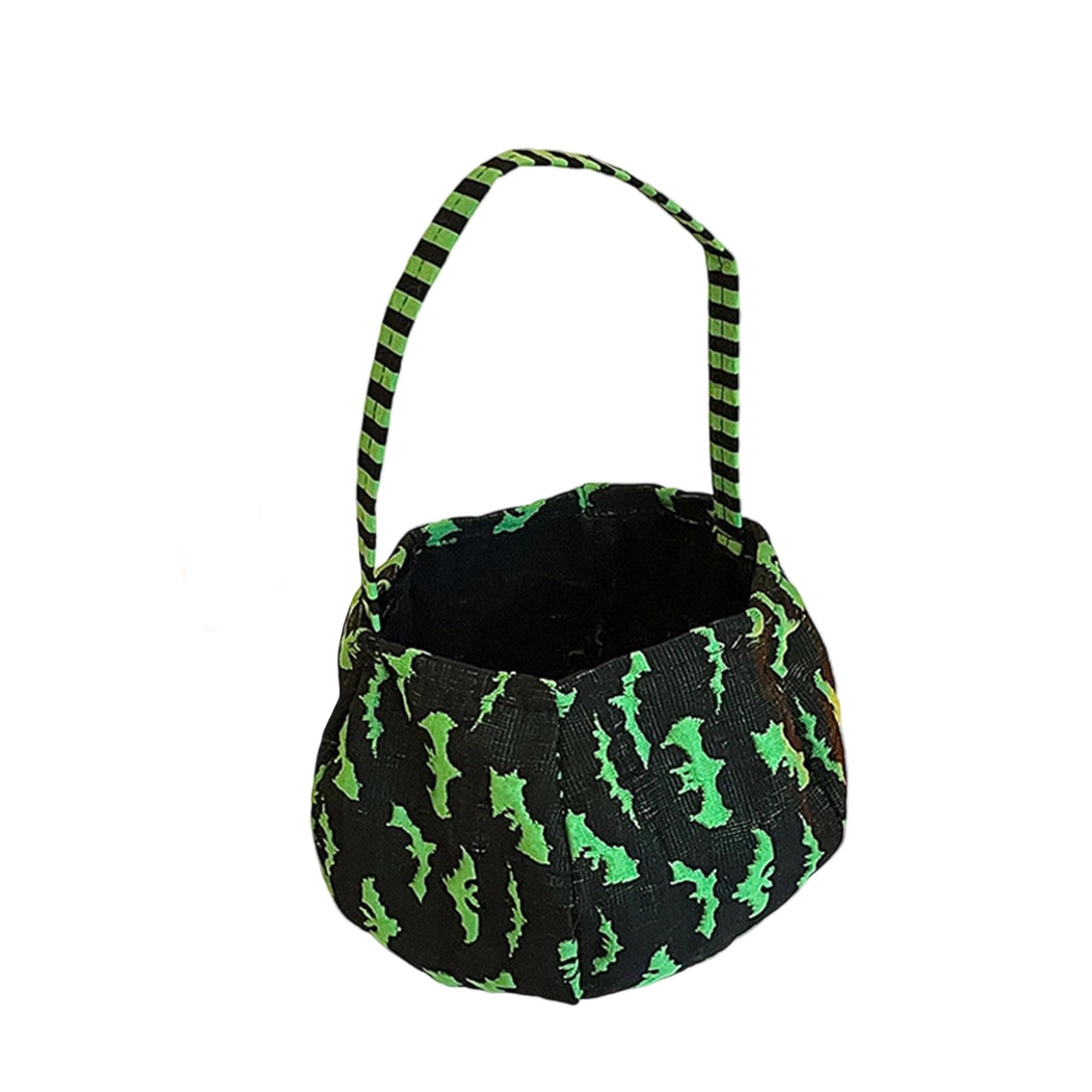 

Хэллоуин Детский реквизит Мешок для конфет Сумка Вечеринка Мешок-тыква One Size