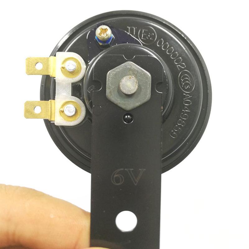 DC 6V 105dB Waterproof 105dB Universal Siren Electric Horn For Auto Vehicle Truck Car SUV Motorcycle Air Trumpet Dropshipping