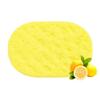 1 ks opakovaně použitelná mycí houbička houbička na koupání z mořských řas s voštinovou texturou jemný exfoliační peeling na tělo pro všechny typy pleti