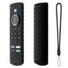 Silicone Remote Control Cover for Fire TV Stick 4K Controller Anti-drop Dustproof Tv Remote Case Shell with Lanyard