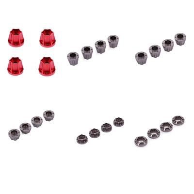 1/10 RC Wheel Hex Hubs Adapters Reduce Unnecessary Shaking for Model and RC Enthusiasts Corrosion Resistance Realistic