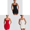 Sexy Sleeveless Wrap Dress With High Waist For Streetwear Fashion