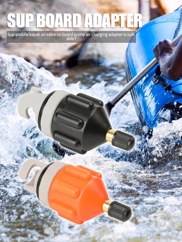 Rowing Boat Air Valve Adaptor Nylon Kayak Inflatable Pump Adapter for SUP Board