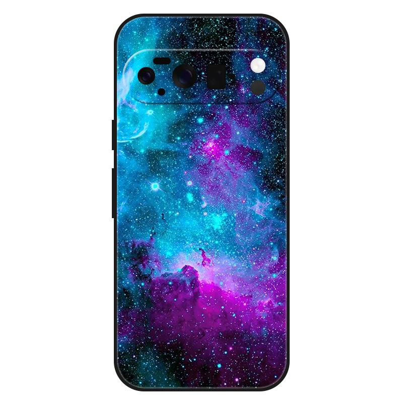 For Google Pixel 10 Pro Case Luxury Silicone Starry Sky Painted Soft Bumper for Google Pixel 10 Pro XL 10a Phone Cover TPU Funda