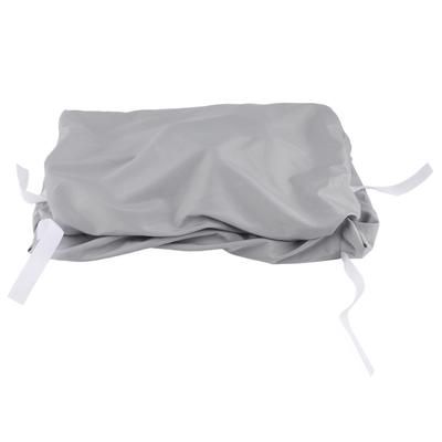 79x53x50.8cm Venkovní Kryt Klece pro Psy Sluneční Clona Vodotěsný Kryt Psí Boudy pro Drátěné Psí KleceŠedý
