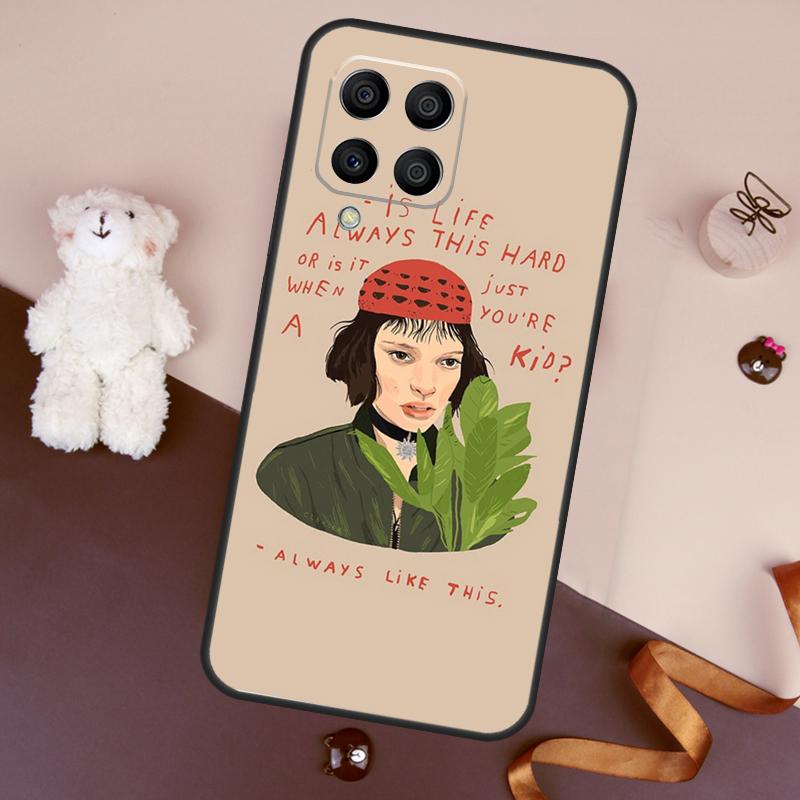 Leon The Professional Case For Samsung Galaxy M11 M31 M21 M53 M13 M32 M52 M15 M35 M55 M14 M34 M54 M06 M16 M36 M56