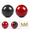 Racing Real Carbon Fiber Gear Shift knob Manual Transmission Shifter Lever Knob Round Ball Shape Handle Knob