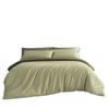 100% Cotton Long-Staple Sateen Bedding Set Luxury Soft Bed Sheets Duvet Cover