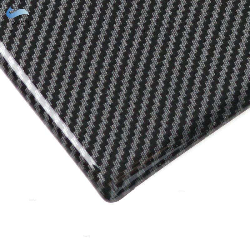 For Ford Focus   2024 LHD ABS Carbon Fiber Texture Car Styling Center Console Gear Shift Panel Cover Frame Trim