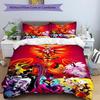 3pcs Duvet Cover Set (1*Duvet Cover + 2*Pillowcase, Without Core), Hazbin Hotel Print Bedding Set, Bedroom Decor, All‑Season, Gift