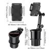 Car Cup Stand Holder Multifunctional 2 in 1 360 Degree Rotation Phone Mount