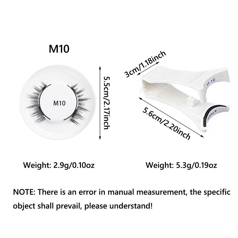 No Glue Required Manga Lashes Repeatedly Magnetic False Eyelashes Wispy Lashes  Women