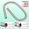 24mm Double Layer Stainless Steel Diesel Heater Exhaust Pipe 60 /100cm 120cm 200cm For Diesel Heater 5KW 8KW 2KW for Eberspacher