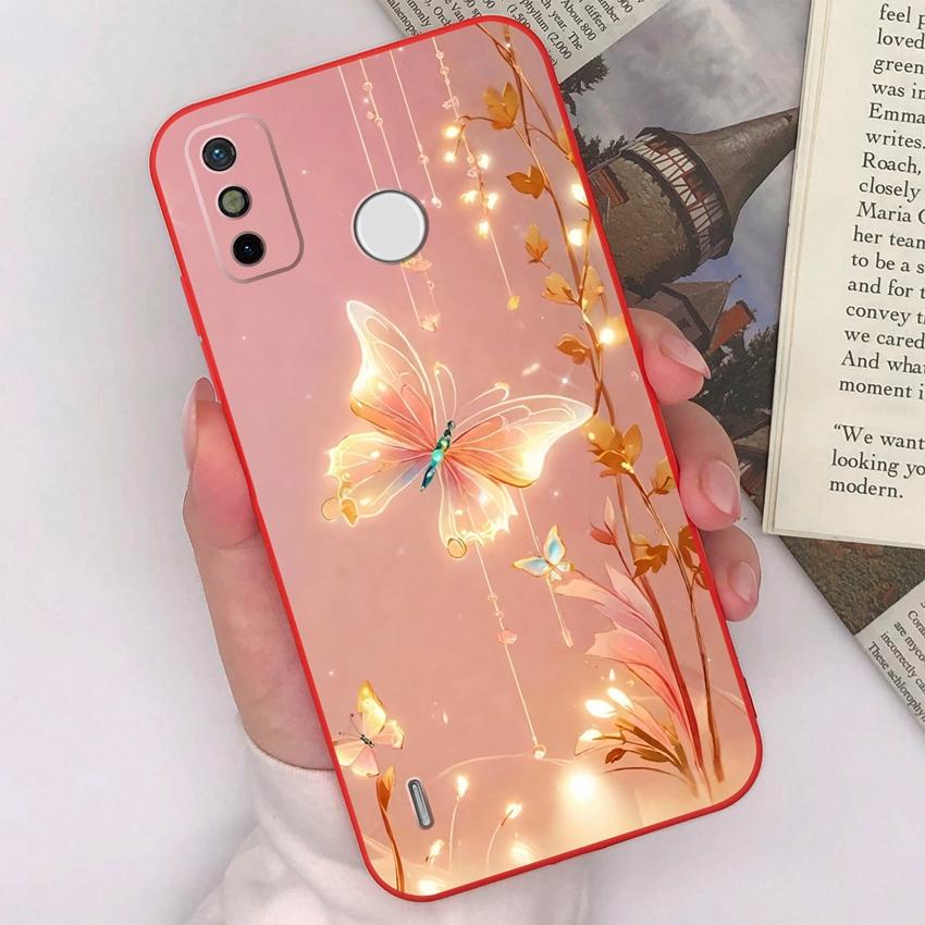 For Tecno Spark GO 2023 2022 2021 2020 2 3 Camon 12 15 Air Pro Pop 7 Phone Case Cute Cartoon Animal Patterns Matte Silicone Back Cover For Tecno Shell