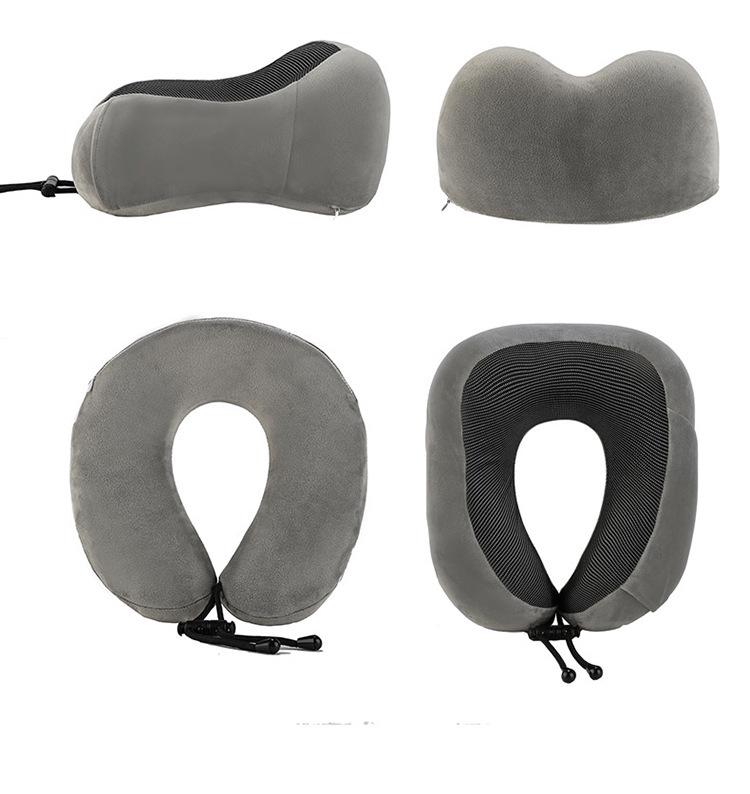 Memory Foam U-Shaped Neck Pillow for Travel & Airplane
