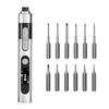 Smart Electric Screwdriver with 5   Adjustment Strong Magnetic Adsorption Bits Suitable for Home Appliances and Mobile Phone Disassembly Repair T