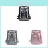 Transparenter PVC-Klappenrucksack mit wasserdichtem Design für Reisen und Sport