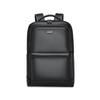 WILLIAMPOLO Men's Leather Business Travel Laptop Backpack