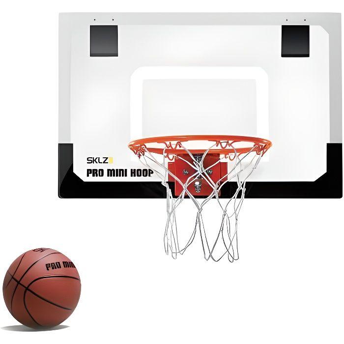 Mini canasta de baloncesto SKLZ Pro Mini Hoop, para colgar en una puerta o montar en la pared para jugar con seguridad en casa
