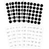 Bekith 20 Pack Magnetic Spice Tins Storage Spice Containers, Clear Top Lid with Sift or Pour, Magnetic on Refrigerator and Grill, 240 PVC Spice Label