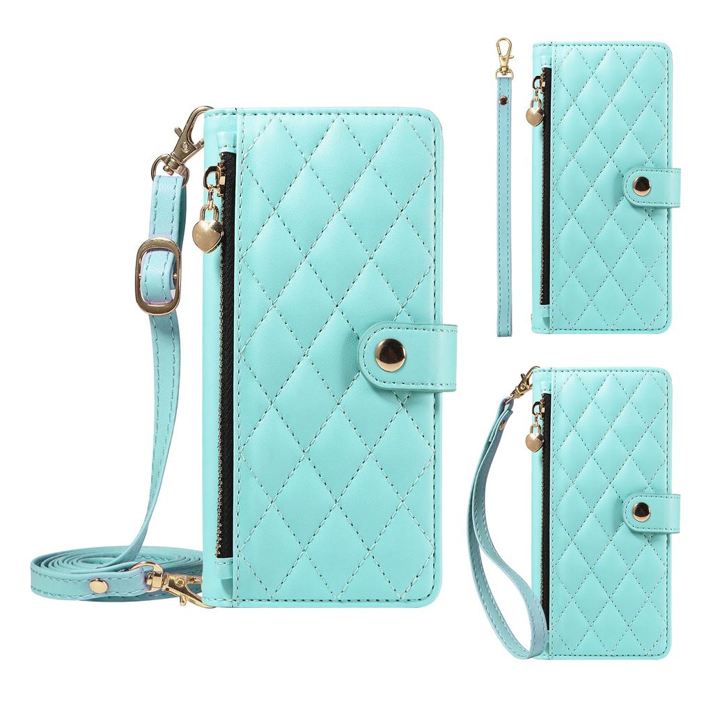 For Google Pixel 9 Pro XL 9 8 7 Pro 6A Wallet Case with Card Holder, Flip Folio Book Shockproof Case Cover with Crossbody Strap