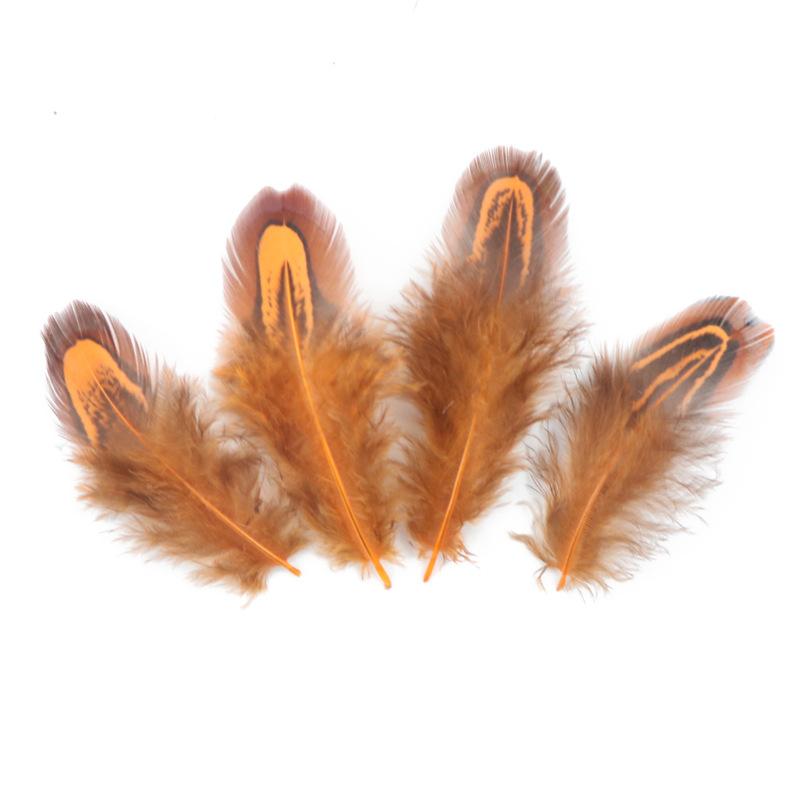 Natural Feather Diy Feather Dachang Feather Pheasant Hair Headdress Accessories Clothing Accessories 5-8Cm Colored Feather