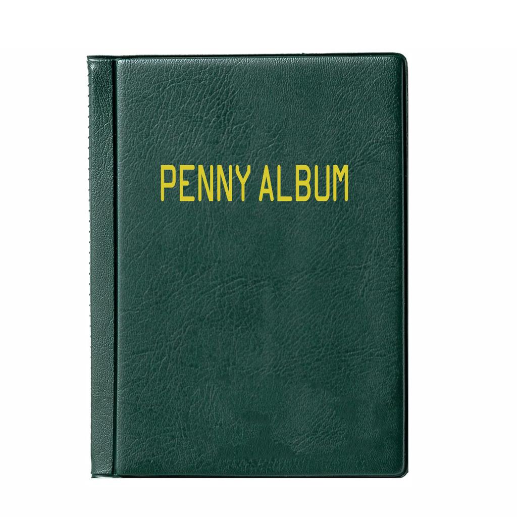 108grid Penny Collection Book Anti-oxidation Dust-proof Easy Care Storing Commemorative Coins Ancient Coins Travel Commemoration