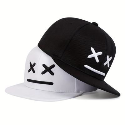 Fashion XX Smiley-Gesicht Stickerei Basebal Cap Baumwolle Snapback Hüte Verstellbare Hip Hop Sport Caps Männer Frauen Outdoor Sonnenhut