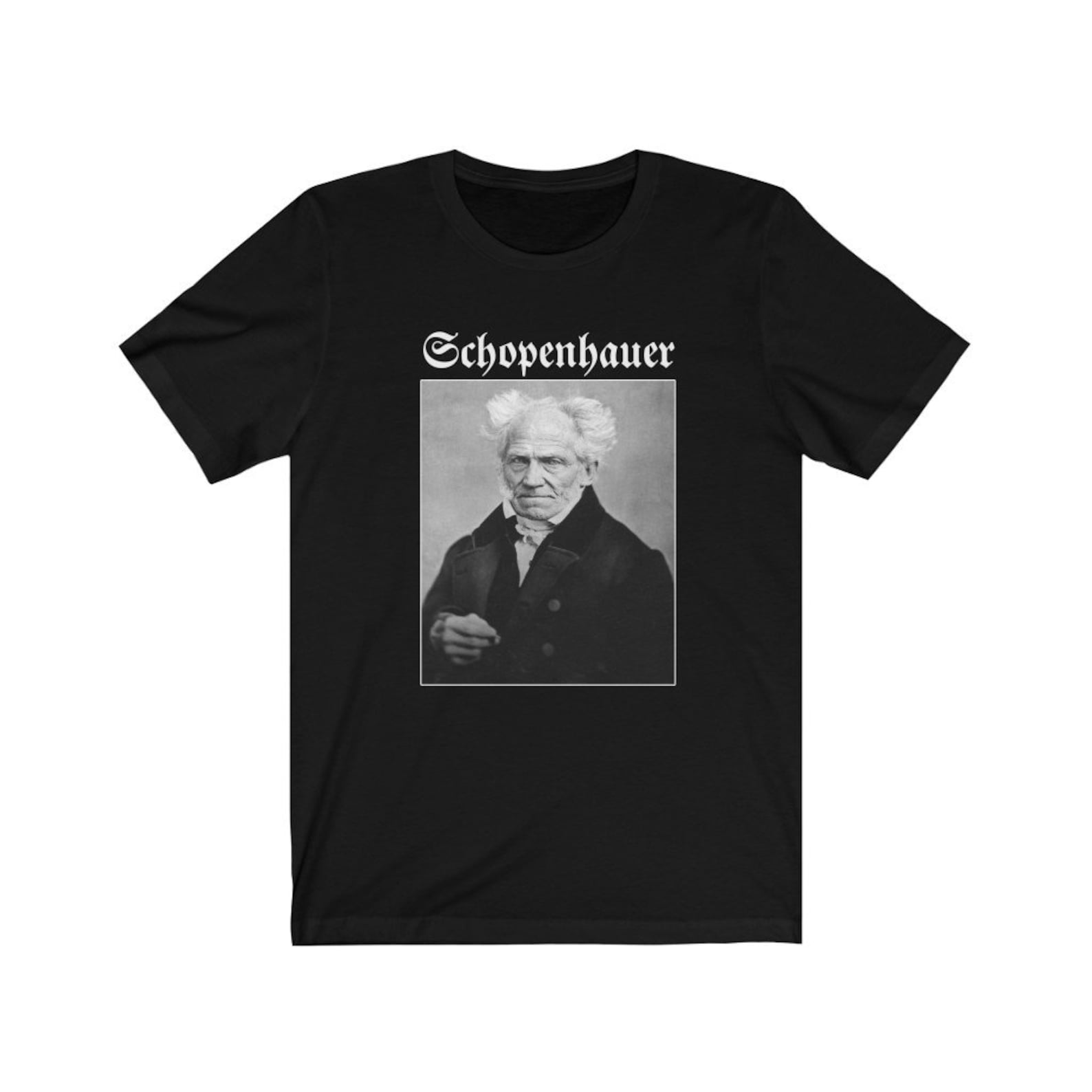 Schopenhauer Blackletter Philosophy T-shirt M