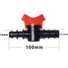 10Pcs Drip Irrigation Pipe Switch Valve 16/20/25mm Valve Ball Valve Connector Drip Hose For Drip Irrigation And Gardens Tools