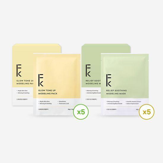 FeelKeen X Yakson Myeongga Modeling Pack 5 Sheets, Choose 1 of 2 Types