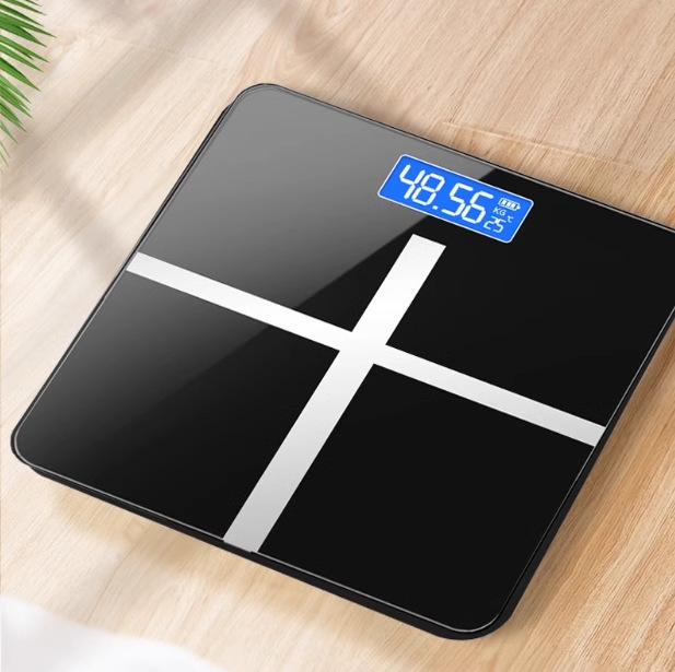 

Tempered Glass LCD Fat Burning Scale: Compact, Precise Weight Measurement for Student Dorms 26x26CM