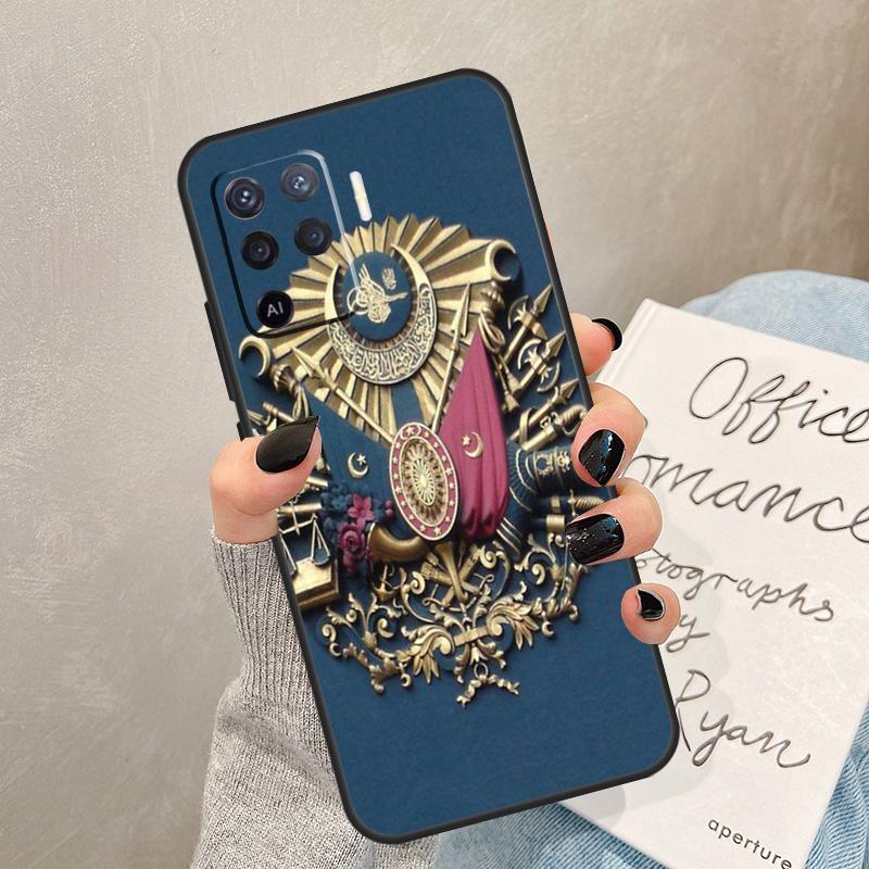 

Кейс с гербом Османской империи для Oppo A5 Pro A15 A17 A57 A77 A94 A74 A54 A16 A76 A96 A40 A60 A80 A18 A38 A58 A78 A98 OPPO A15