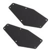 2Pcs Guitar Back Plate Bass Electric Instrument Pick Guards Plastic for Protecting Decorating