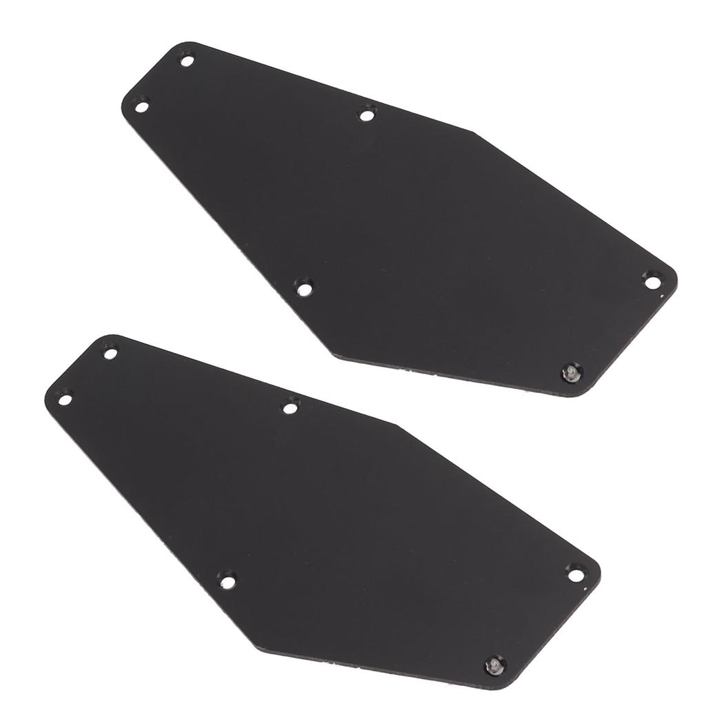 2Pcs Guitar Back Plate Bass Electric Instrument Pick Guards Plastic for Protecting Decorating