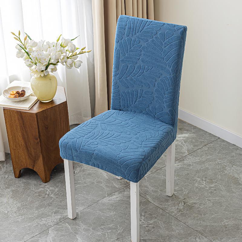 New Thickened Chair Cover Cushion Set Dining Table Backrest Integrated Chair Cover Fabric Anti-fouling and Dustproof