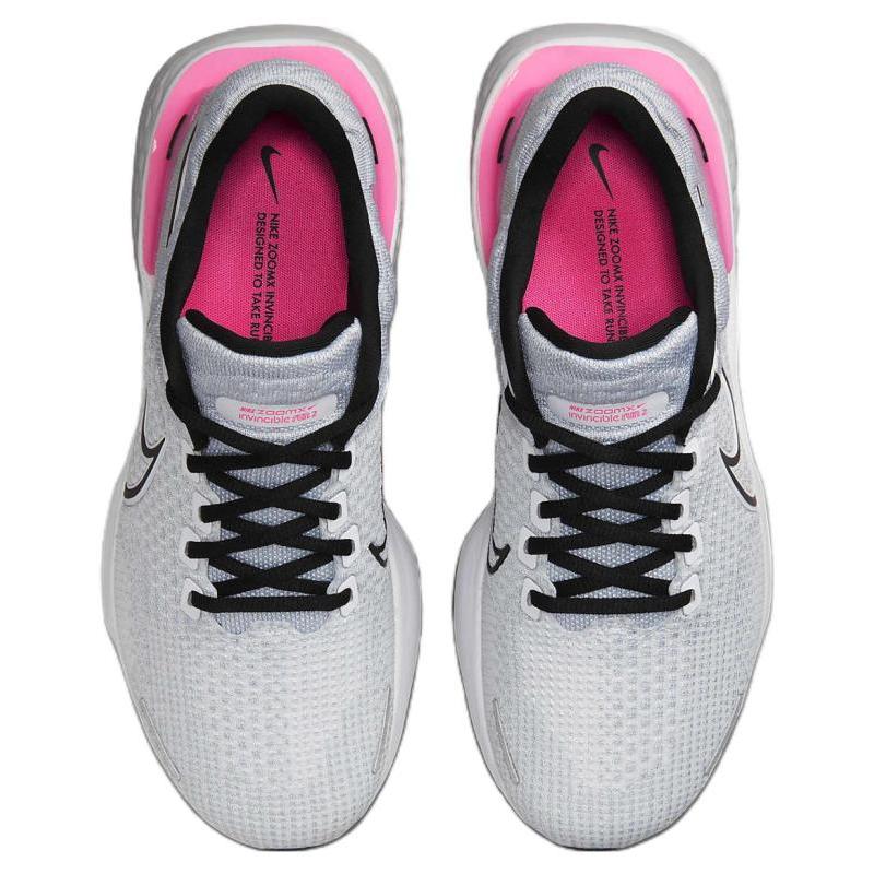 Nike ZoomX Invincible Run Flyknit 2 'Light Smoke Grey Hyper Pink' Sneakers casual DH5425-101