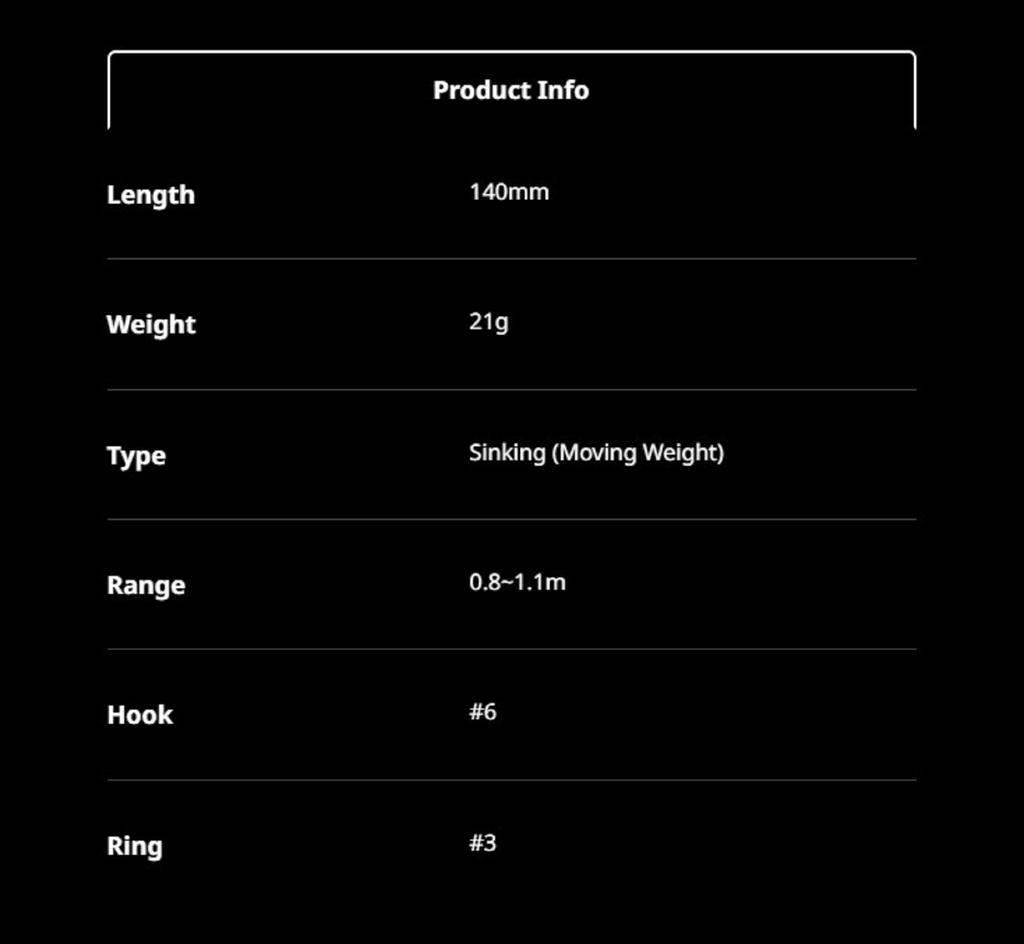 Duo Tide Minnow Flyer Slim 140 Sinking Lure AST0804 (3426)