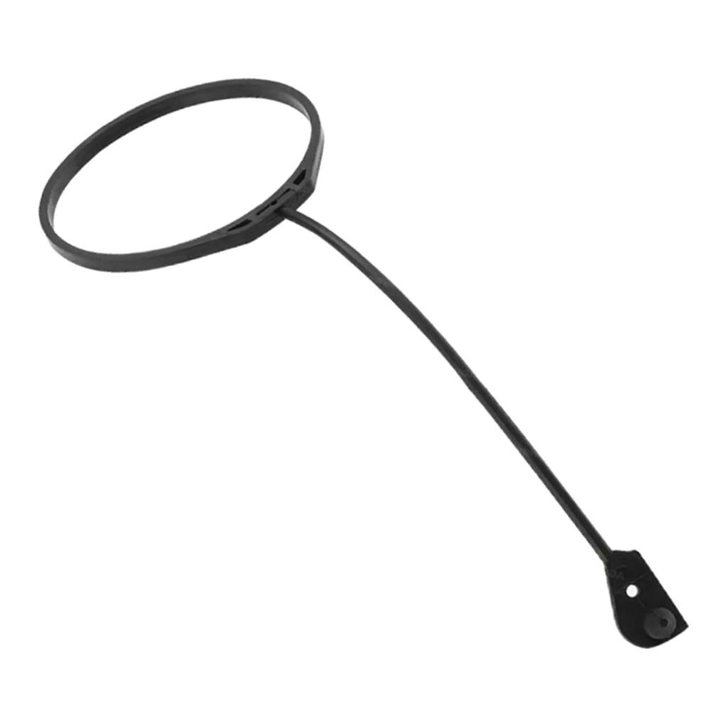 Vehicle Fuel Tank Filler Gas Cap Tether Rope LR053665 LR053666 Black for Evoque Sport LR3 Replace High Quality