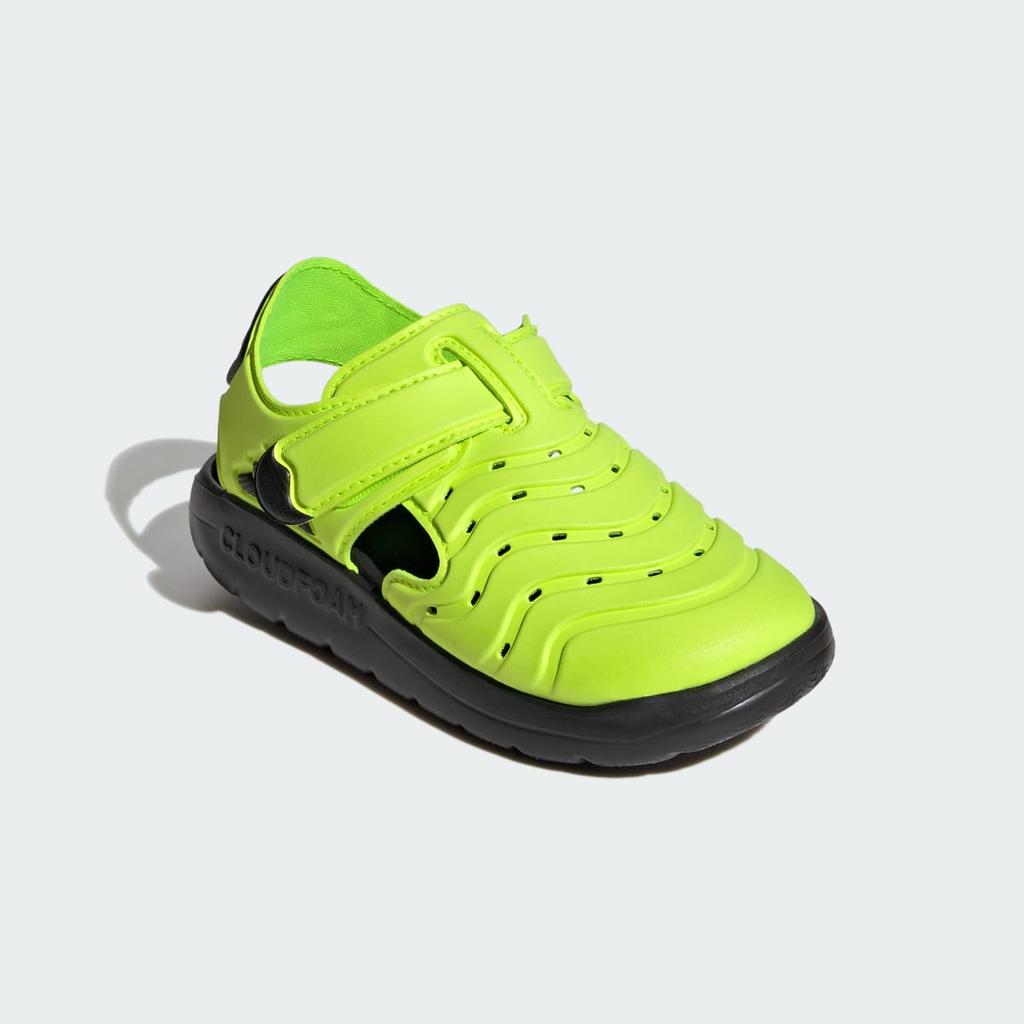 adidas WATER SANDAL 2 SANDALS CHILDREN HQ4994 Kids' Sportswear Sandals Lucid Lemon / Core Black / Core Black